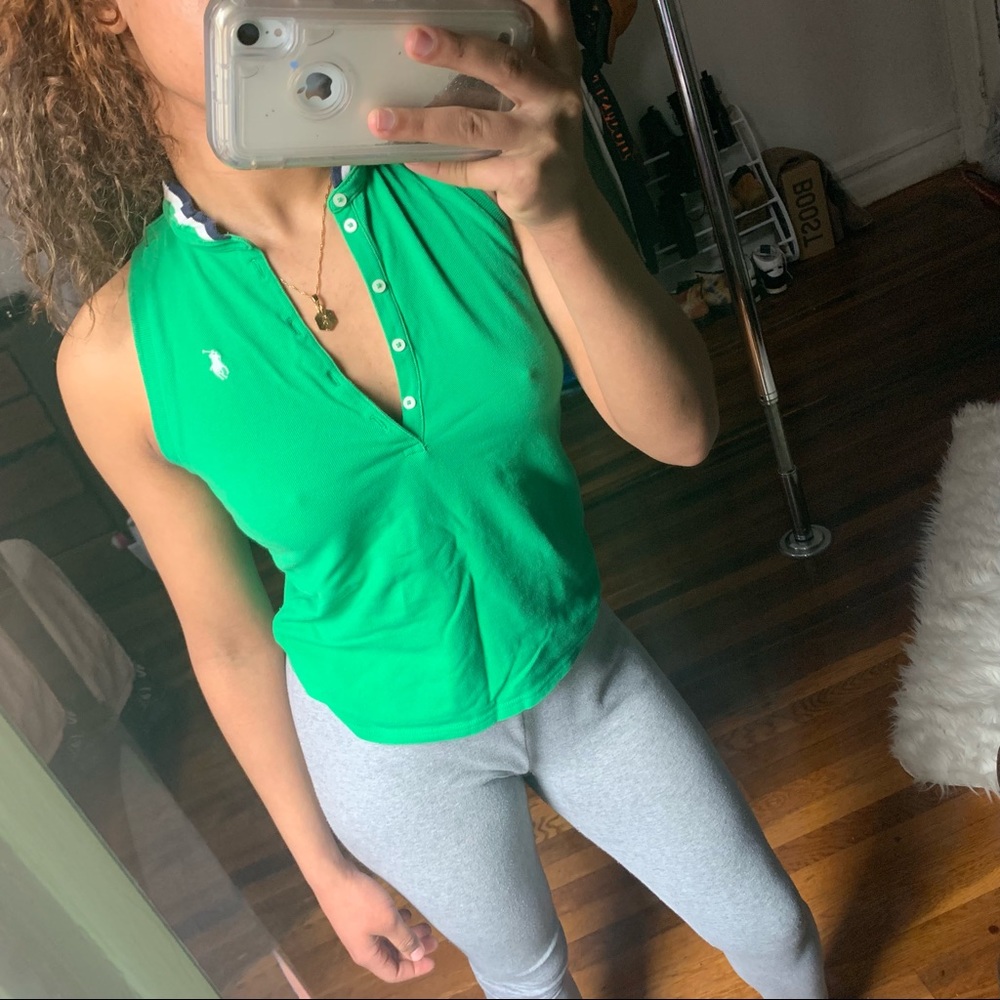 Ralph Lauren sleeveless blouse